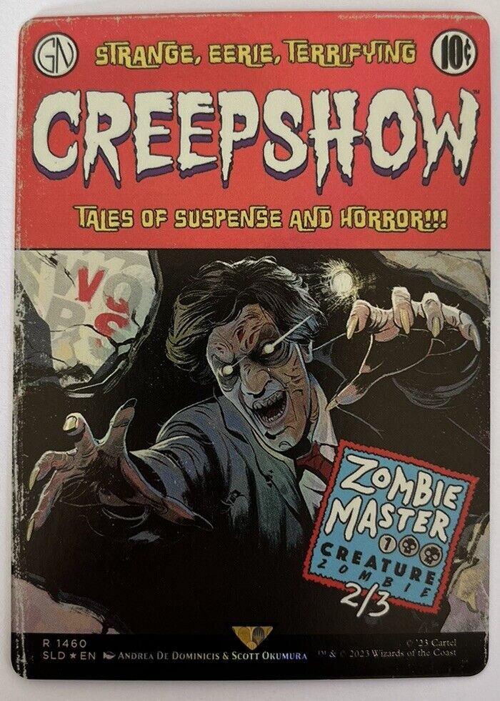 Zombie Master FOIL Secret Lair X Creepshow MTG Pack Fresh