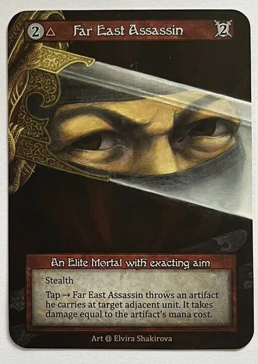 Sorcery Contested Realm Alpha Far East Assassin Elite Pack Fresh