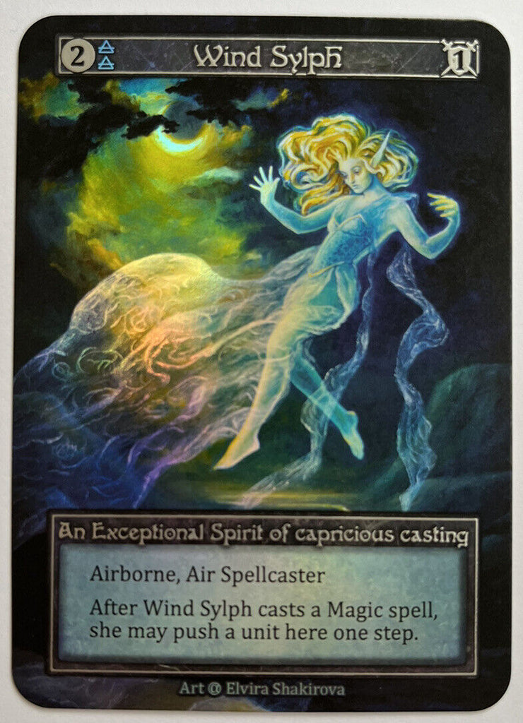 Sorcery Contested Realm Alpha Wind Sylph FOIL Exceptional Pack Fresh