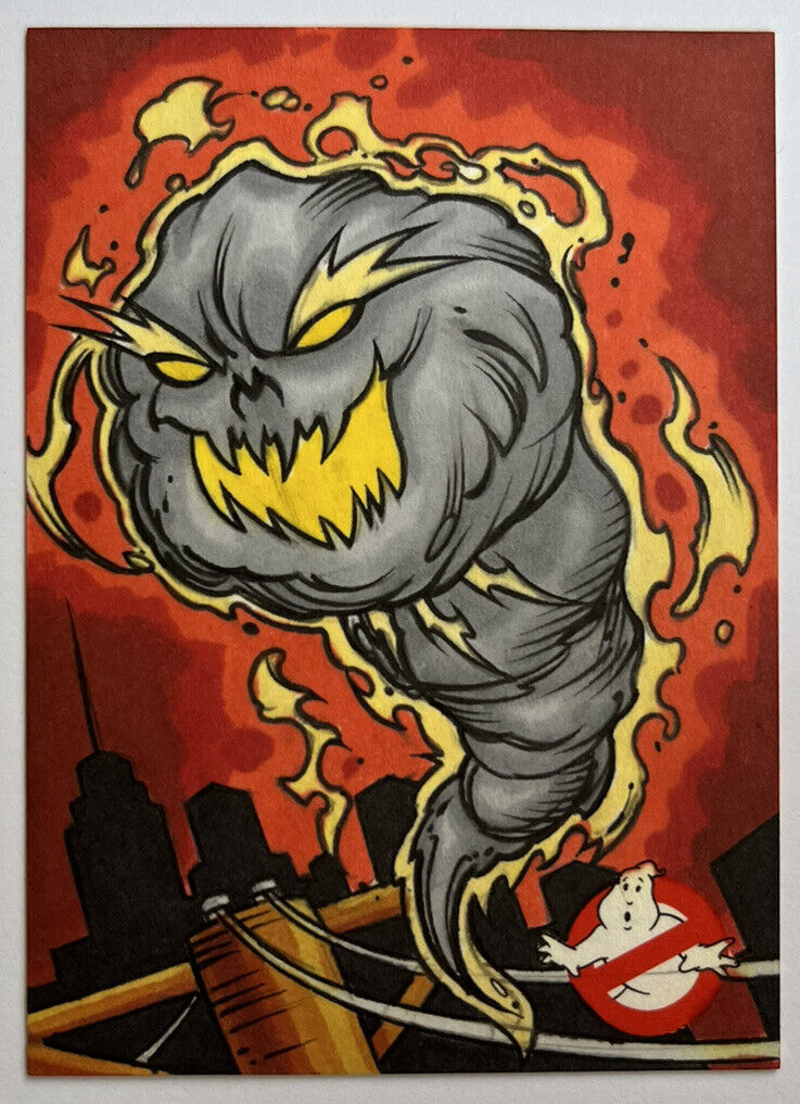 2016 Cryptozoic Ghostbusters Sketch Card By Bukshot!
