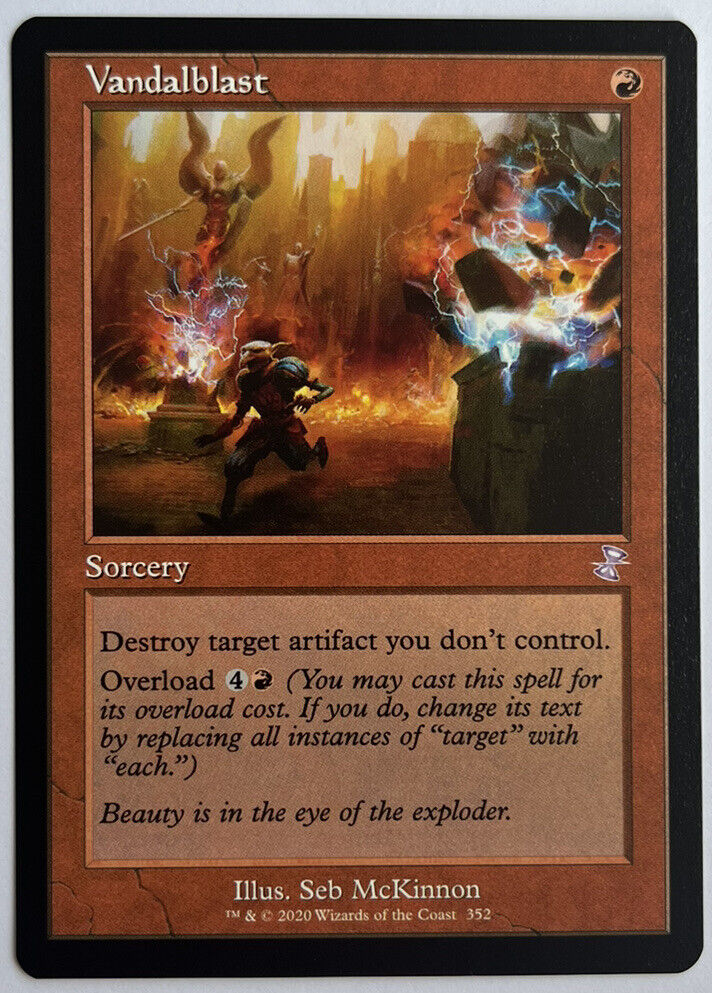 Vandalblast Retro Time Spiral Remastered MTG Pack Fresh Unplayed